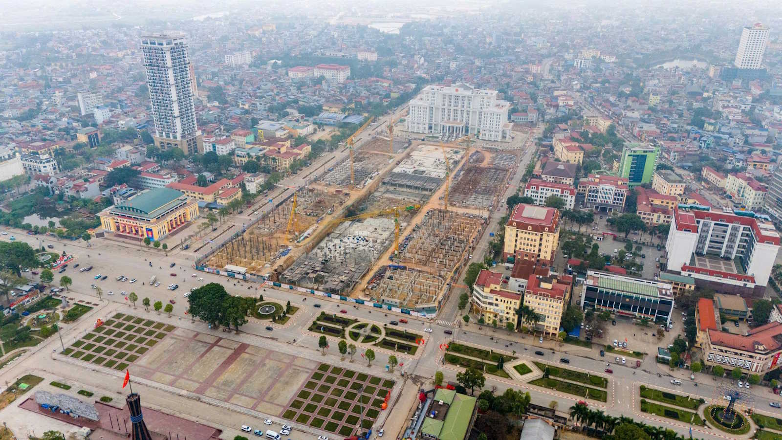 Tiến độ Central Square Thái Nguyên