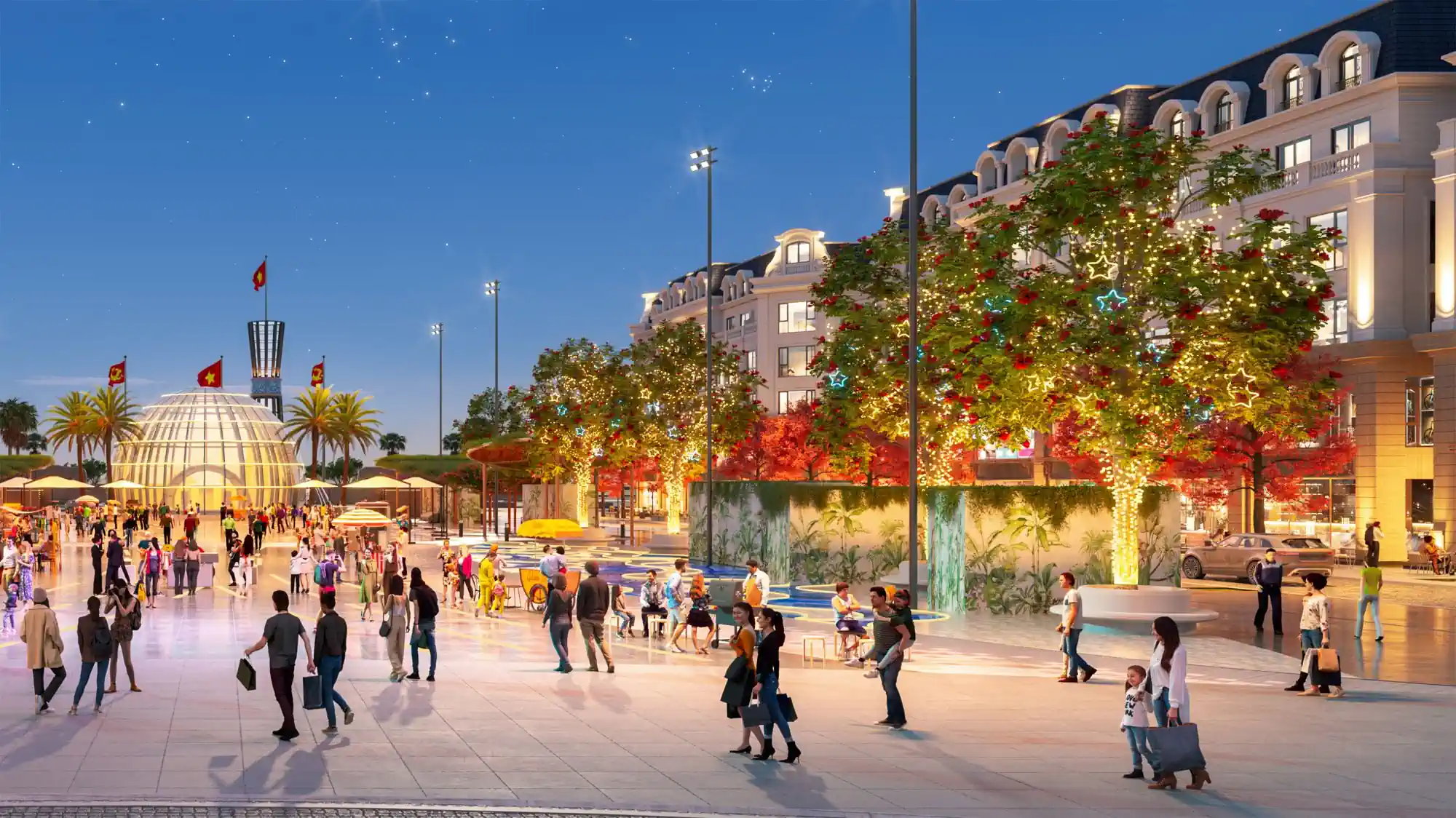 Central Square Thái Nguyên – Liền kề Shophouse Phố đi bộ Thái Nguyên của TasecoLand