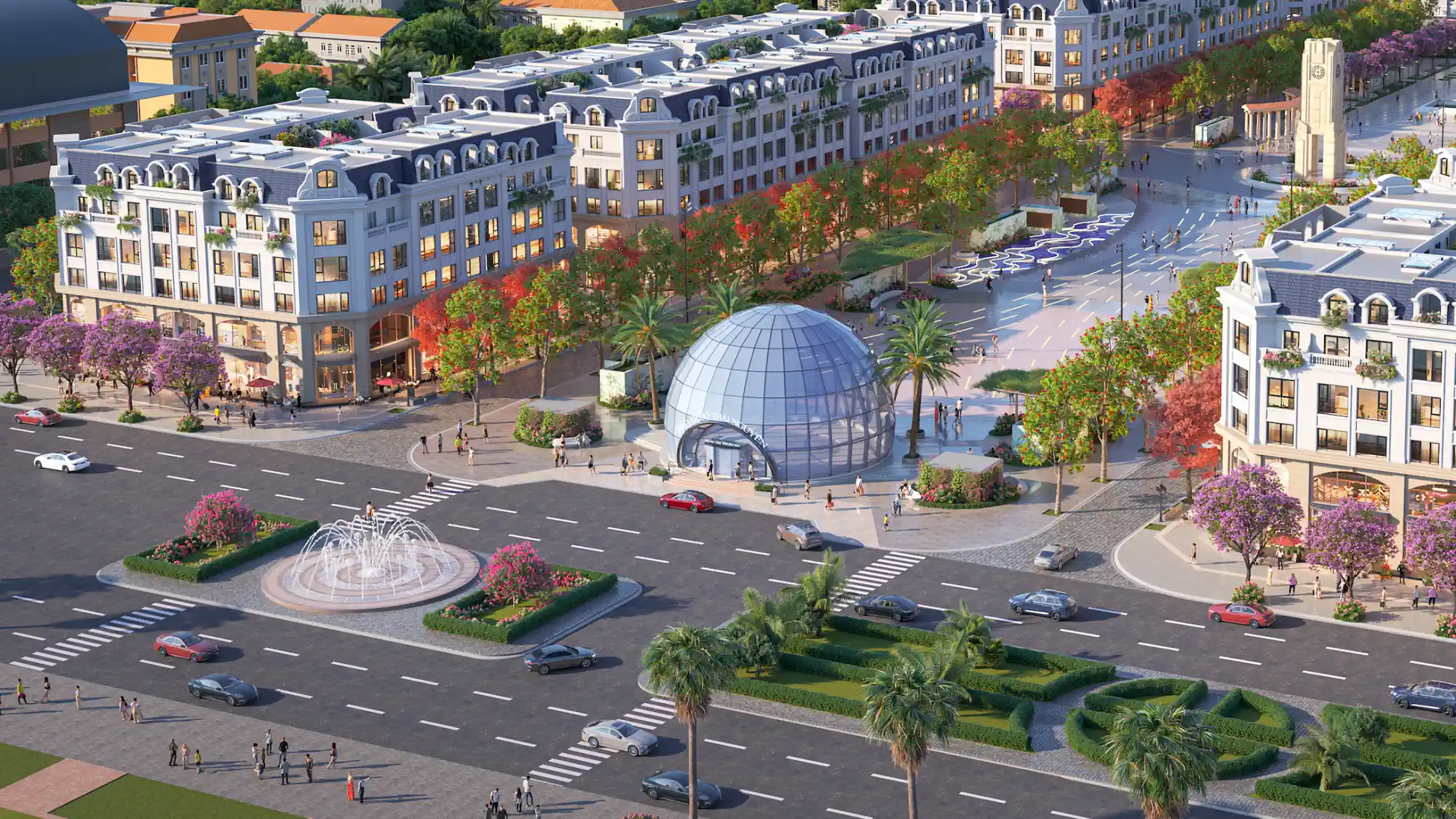 Central Square Thái Nguyên – Liền kề Shophouse Phố đi bộ Thái Nguyên của TasecoLand